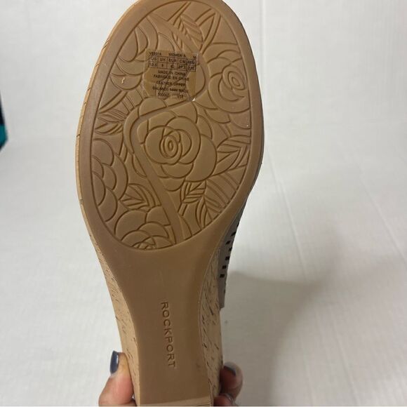 Rockport Briah Sling back wedge sandal new size 10.5 - Picture 9 of 9